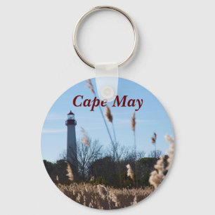 Cape May lighthouse Keychain
