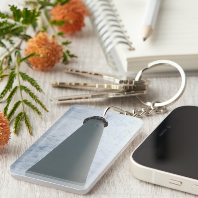 Cape May Lighthouse Keychain (Front Right)