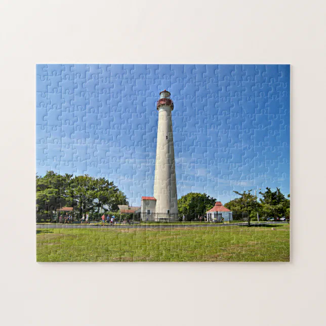 Cape May Lighthouse, New Jersey Jigsaw Puzzle | Zazzle