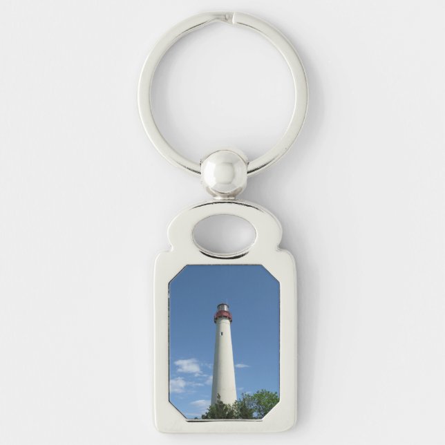 Cape May Lighthouse New Jersey Keychain (Front)