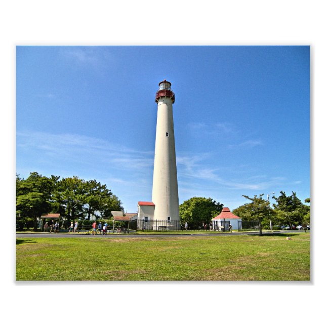 Cape May Lighthouse, New Jersey Photo Print (Front)