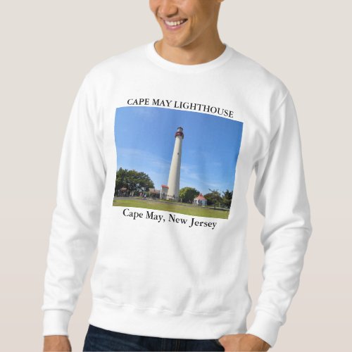 Cape May Lighthouse New Jersey Sweatshirt