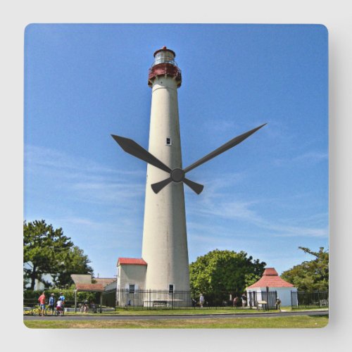 Cape May Lighthouse New Jersey Wall Clock