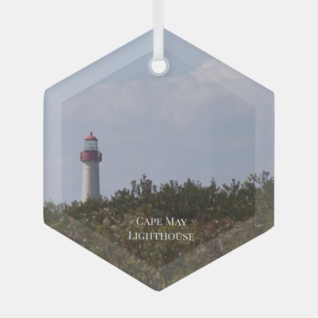 Cape May Lighthouse Ornament  (Front)