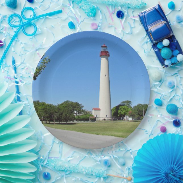 Cape May Lighthouse Paper Plates (Party)