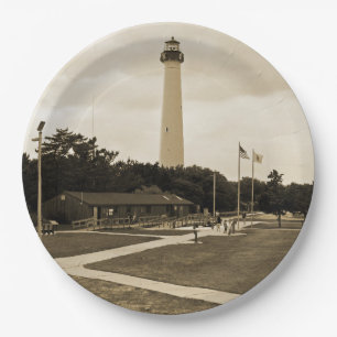 Cape May Lighthouse Paper Plates