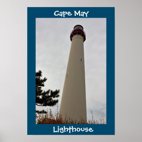 Cape May Lighthouse Photo Poster