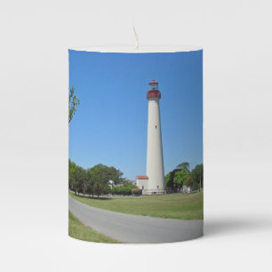 Cape May Lighthouse Pillar Candle