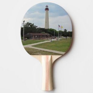 Cape May Lighthouse Ping Pong Paddle