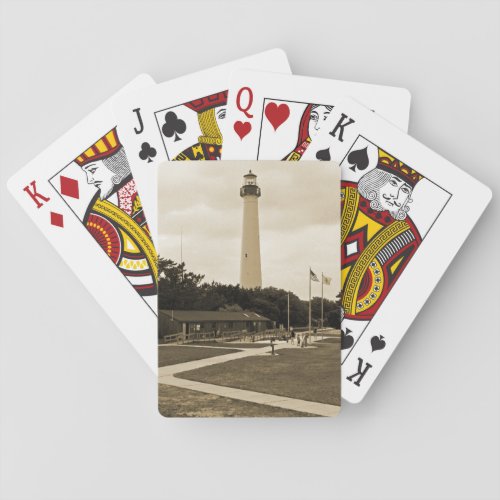 Cape May Lighthouse Poker Cards