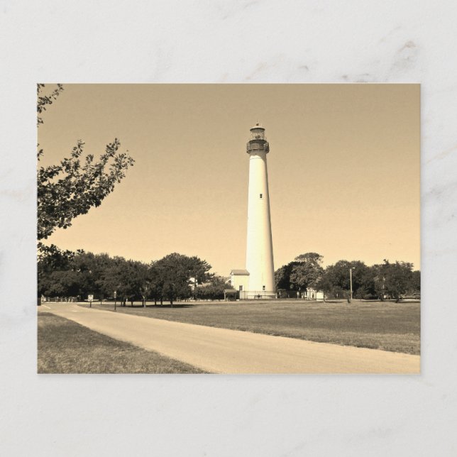 Cape May Lighthouse Postcard (Front)