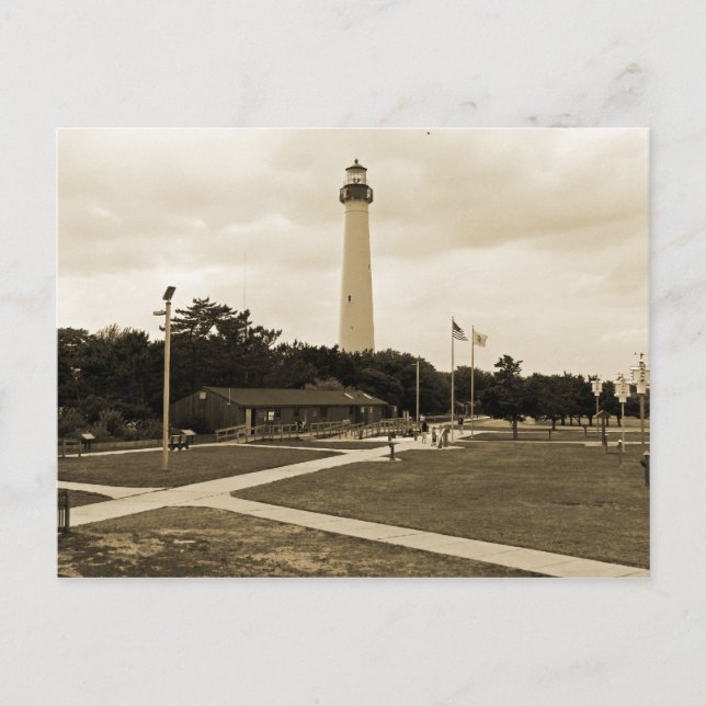 Cape May Lighthouse Postcard (Front)