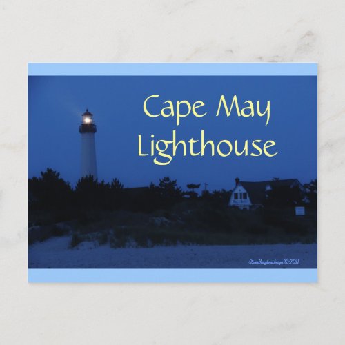 Cape May Lighthouse postcard