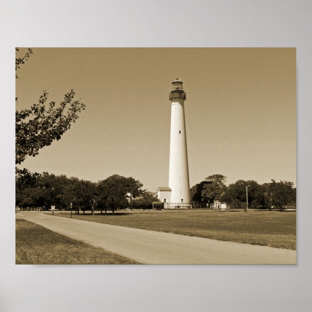 Cape May Lighthouse Poster (Front)