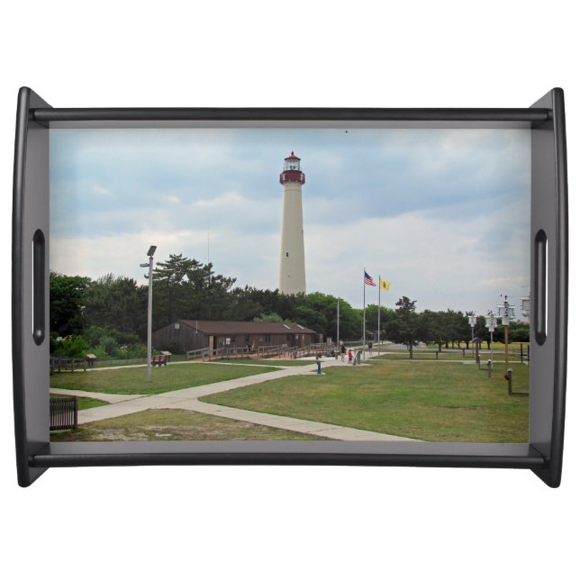 Cape May Lighthouse Serving Tray (Front)