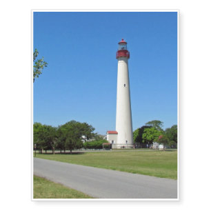 Cape May Lighthouse Temporary Tattoos