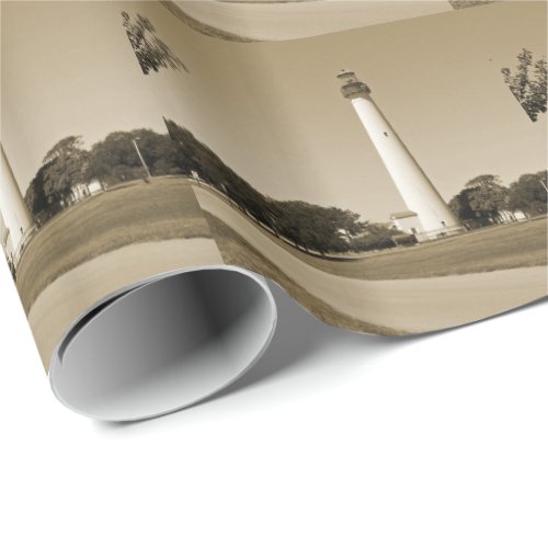 Cape May Lighthouse Wrapping Paper