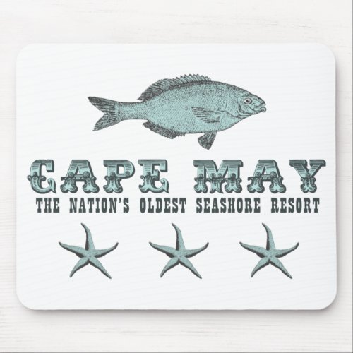 Cape May Nations Oldest Seashore Resort Mousepad