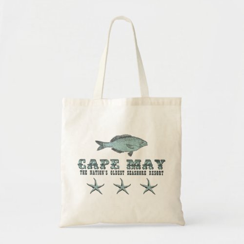 Cape May Nations Oldest Seashore Resort Tote Bag