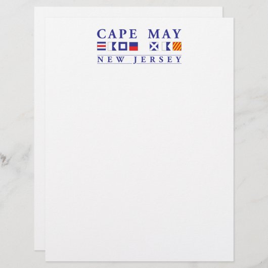 Cape May New Jersey (Front/Back)