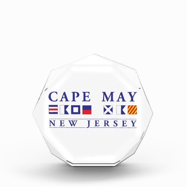 Cape May New Jersey Award (Front)