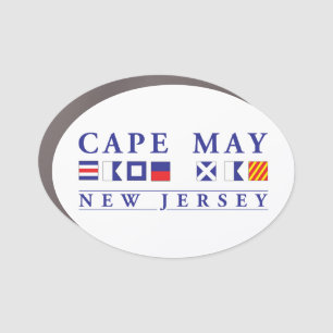 Cape May New Jersey Car Magnet