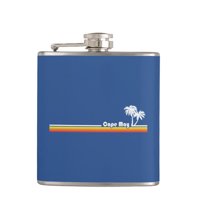 Cape May, New Jersey Flask (Front)