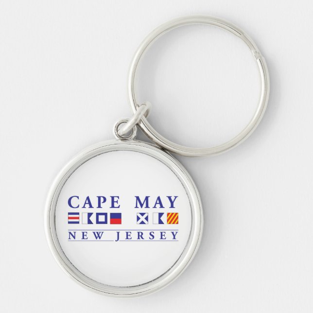 Cape May New Jersey Keychain (Front)
