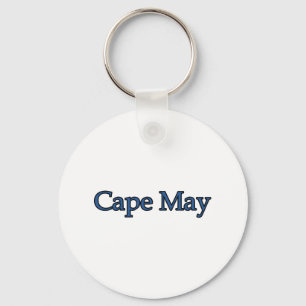Cape May New Jersey Keychain
