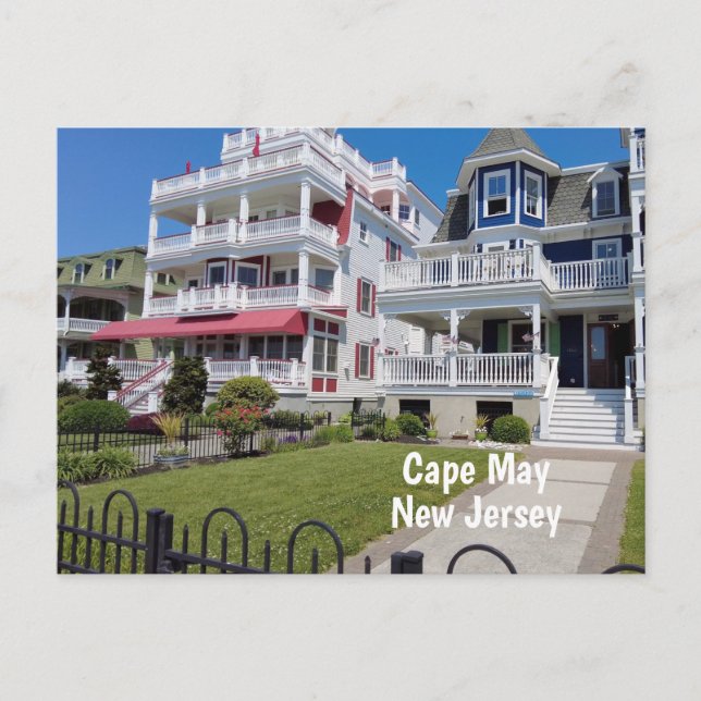 Cape May New Jersey Postcard (Front)
