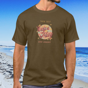 Cape May New Jersey Retro Vintage Party T-Shirt