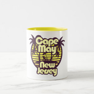 Cape May,New Jersey Two-Tone Coffee Mug