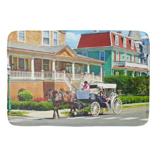 Cape May NJ – Horse Drawn Carriage Bath Mat