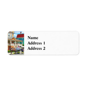Cape May NJ – Horse Drawn Carriage Label