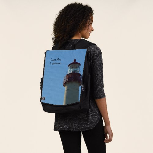 Cape May NJ Lighthouse Backpack