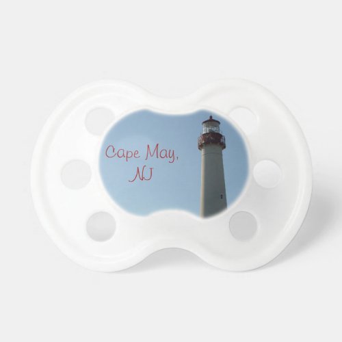 Cape May NJ Lighthouse Pacifier