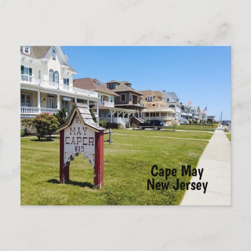 Cape May NJ Postcard
