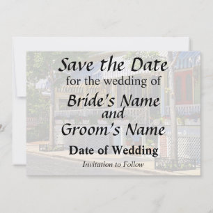 Cape May NJ – Restaurant on Jackson Street Save The Date