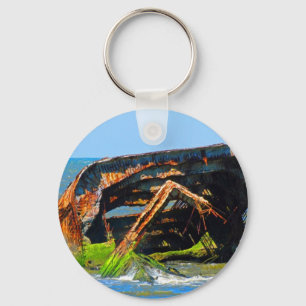 Cape May Shipwreck Keychain