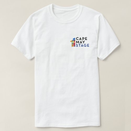 Cape May Stage ART Logos T_Shirt in White