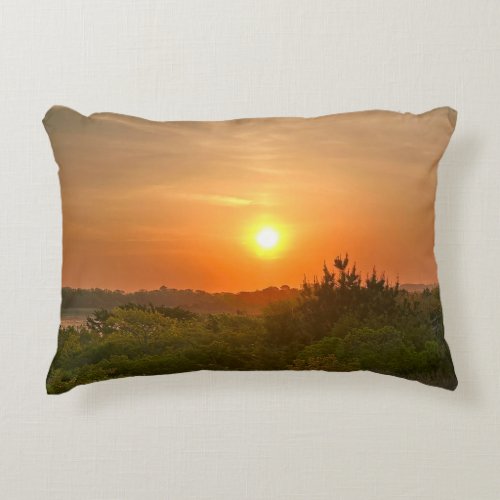Cape May Sunrise Accent Pillow
