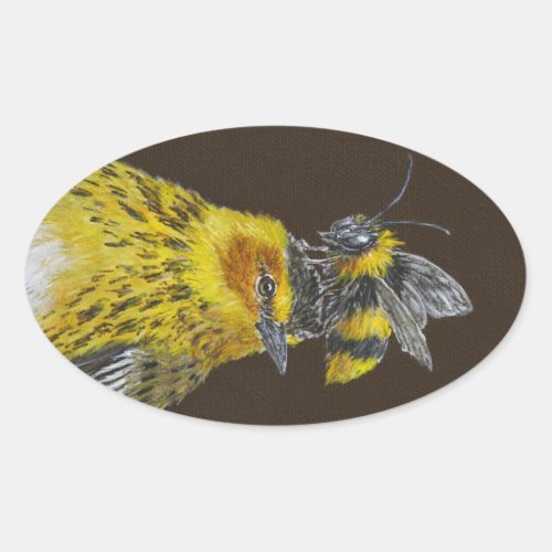 Cape May warbler stickers