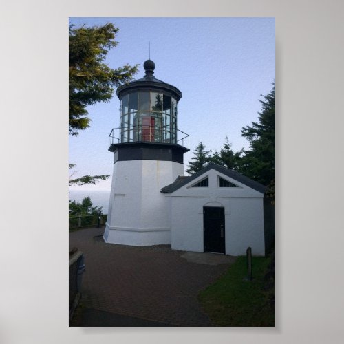 Cape Meares Lighthouse OR Poster