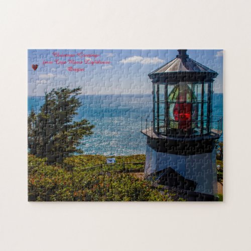 Cape Mears Lighthouse Oregon  Jigsaw Puzzle