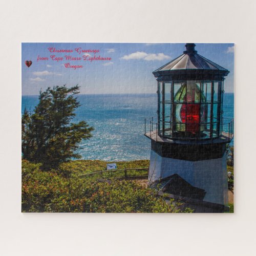 Cape Mears Lighthouse Oregon  Jigsaw Puzzle