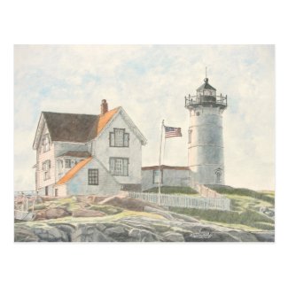 Cape Neddick Lighthouse Postcard