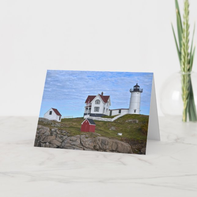 Cape Neddick Lighthouse, York, Maine Card (Front)