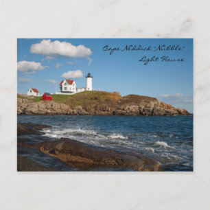 Cape Neddick "Nubble" Light House Postcard