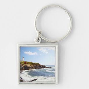 Cape Neddick 'Nubble' Lighthouse in Maine Keychain