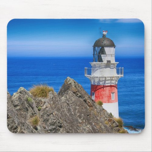 Cape Palliser New Zealand Lighthouse Mouse Pad